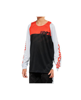 100% Youth R-Core Long Sleeve Jersey