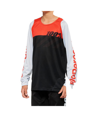 100% Youth R-Core Long Sleeve Jersey