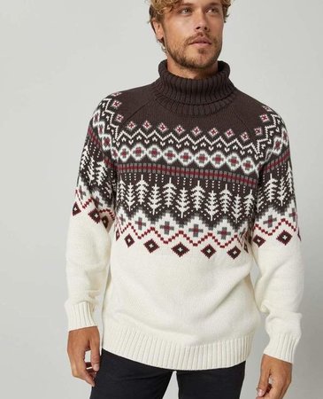 Alp-N-Rock Alp-N-Rock Logan Fair Isle Sweater